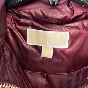 MICHAEL KORS DARK RUBY LONG JACKET NWT